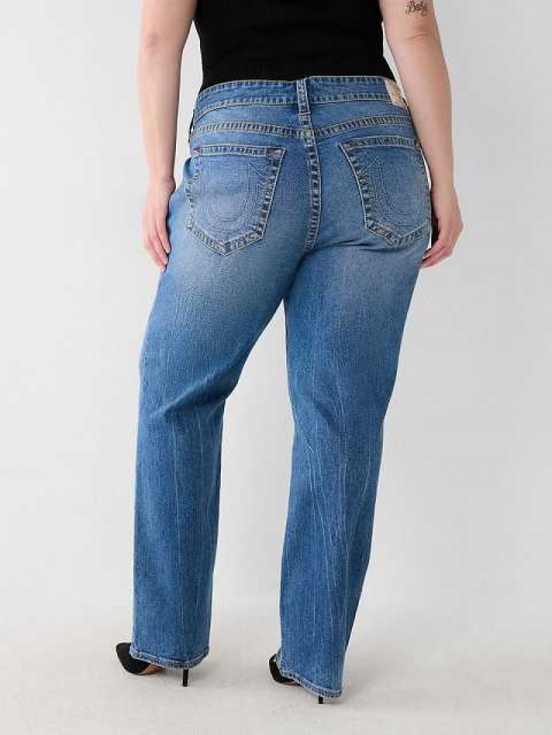 Relaxed Fit Jeans True Religion Plus Ricki Mujer Azules | Colombia-TMUCBSA25