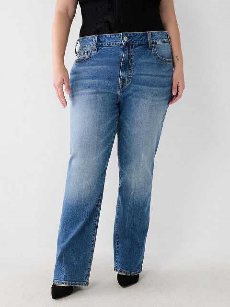 Relaxed Fit Jeans True Religion Plus Ricki Mujer Azules | Colombia-TMUCBSA25