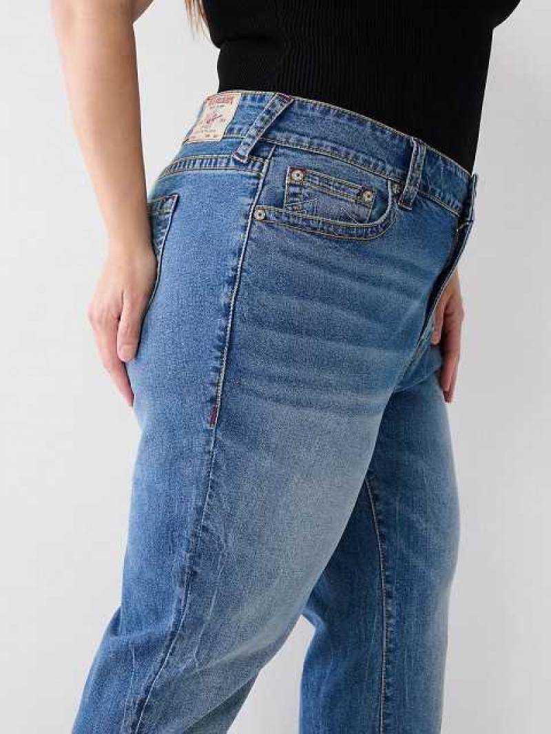 Relaxed Fit Jeans True Religion Plus Ricki Mujer Azules | Colombia-TMUCBSA25