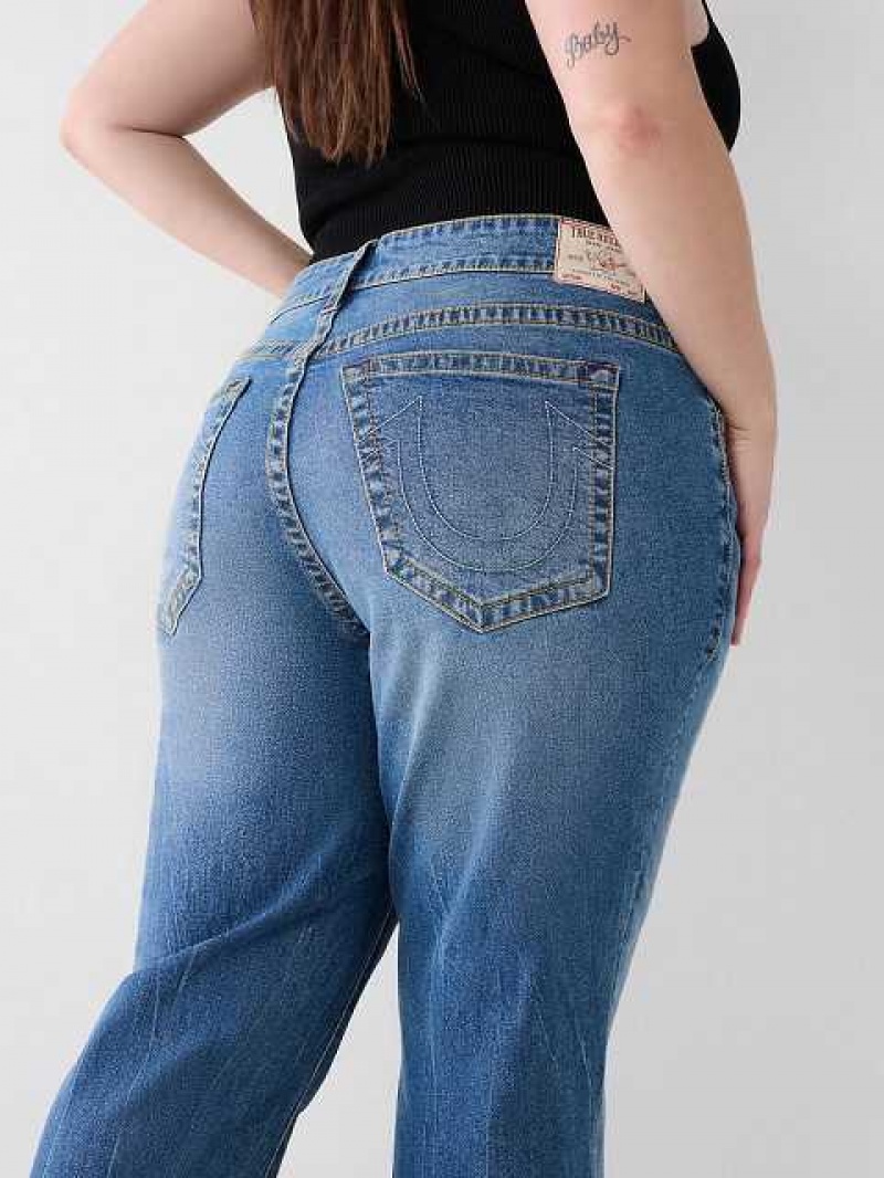 Relaxed Fit Jeans True Religion Plus Ricki Mujer Azules | Colombia-TMUCBSA25