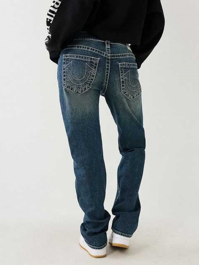 Relaxed Fit Jeans True Religion Ricki Mid Rise Mujer Azules | Colombia-VREISNZ83