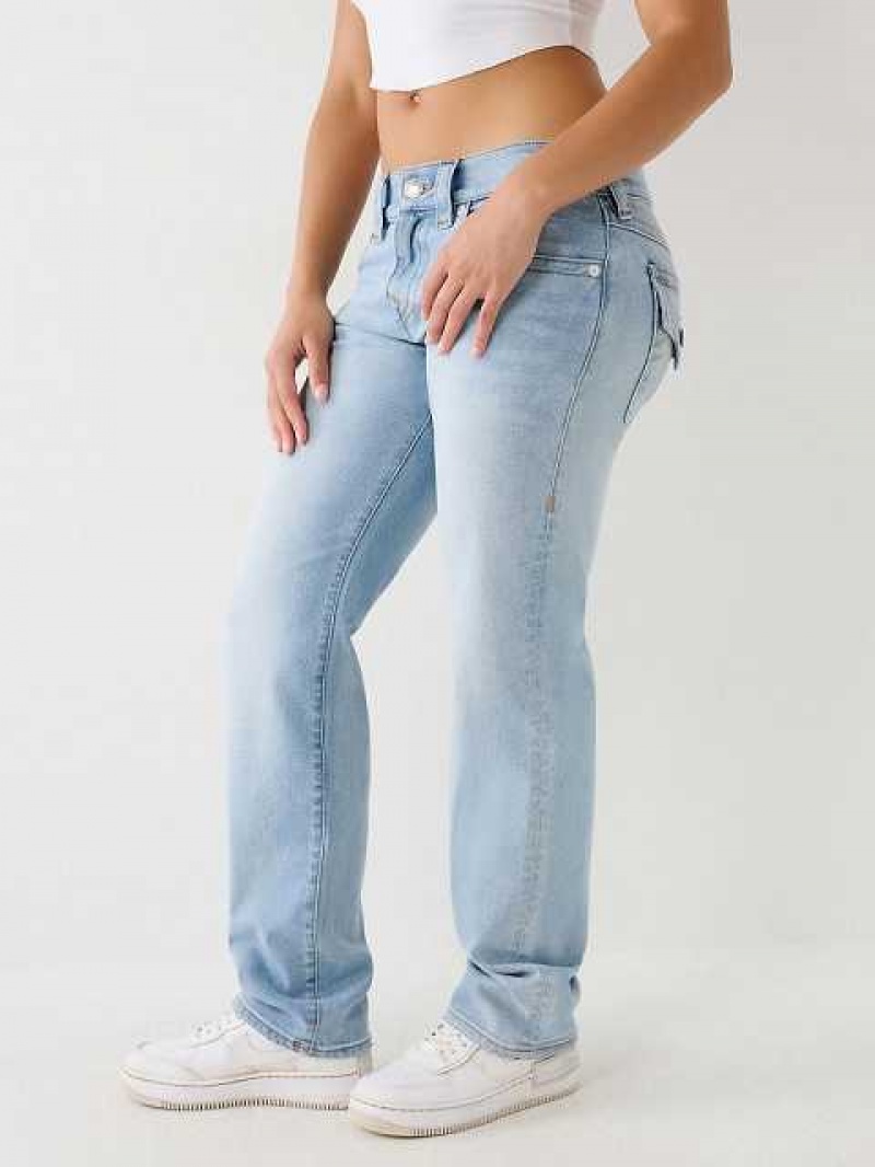 Relaxed Fit Jeans True Religion Ricki Mujer Azules Claro | Colombia-AHGECMT69