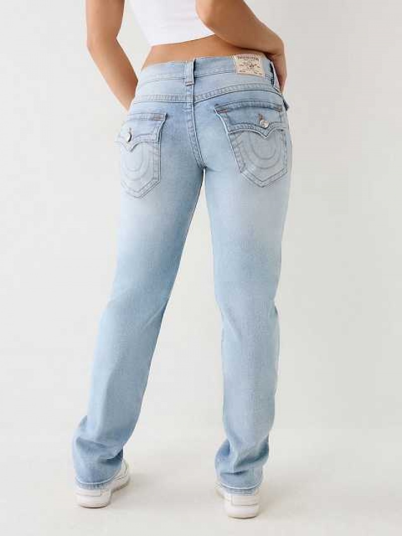 Relaxed Fit Jeans True Religion Ricki Mujer Azules Claro | Colombia-AHGECMT69