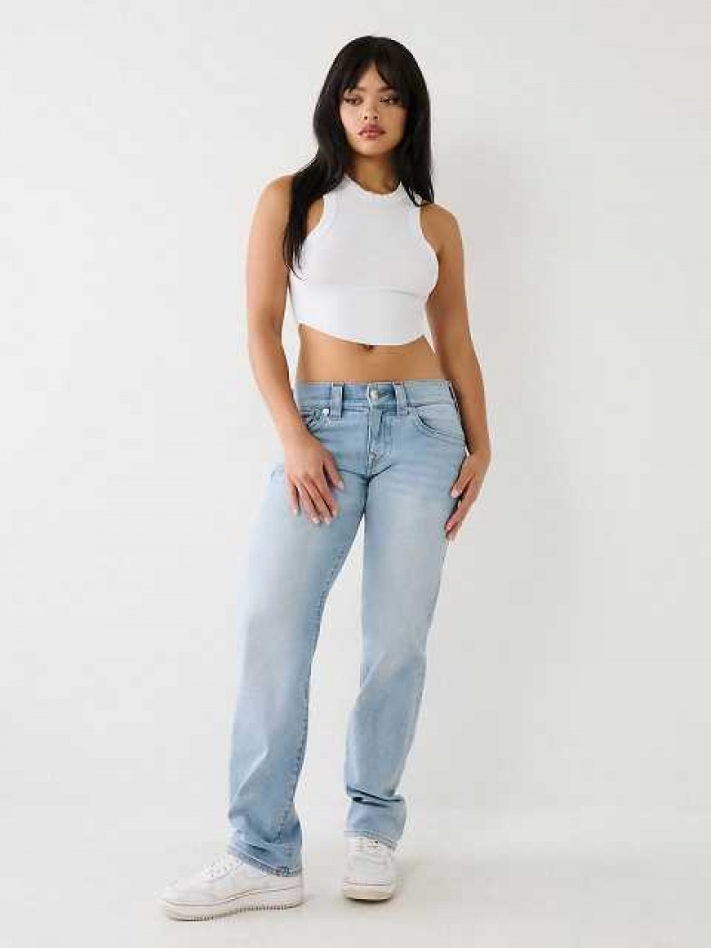 Relaxed Fit Jeans True Religion Ricki Mujer Azules Claro | Colombia-AHGECMT69