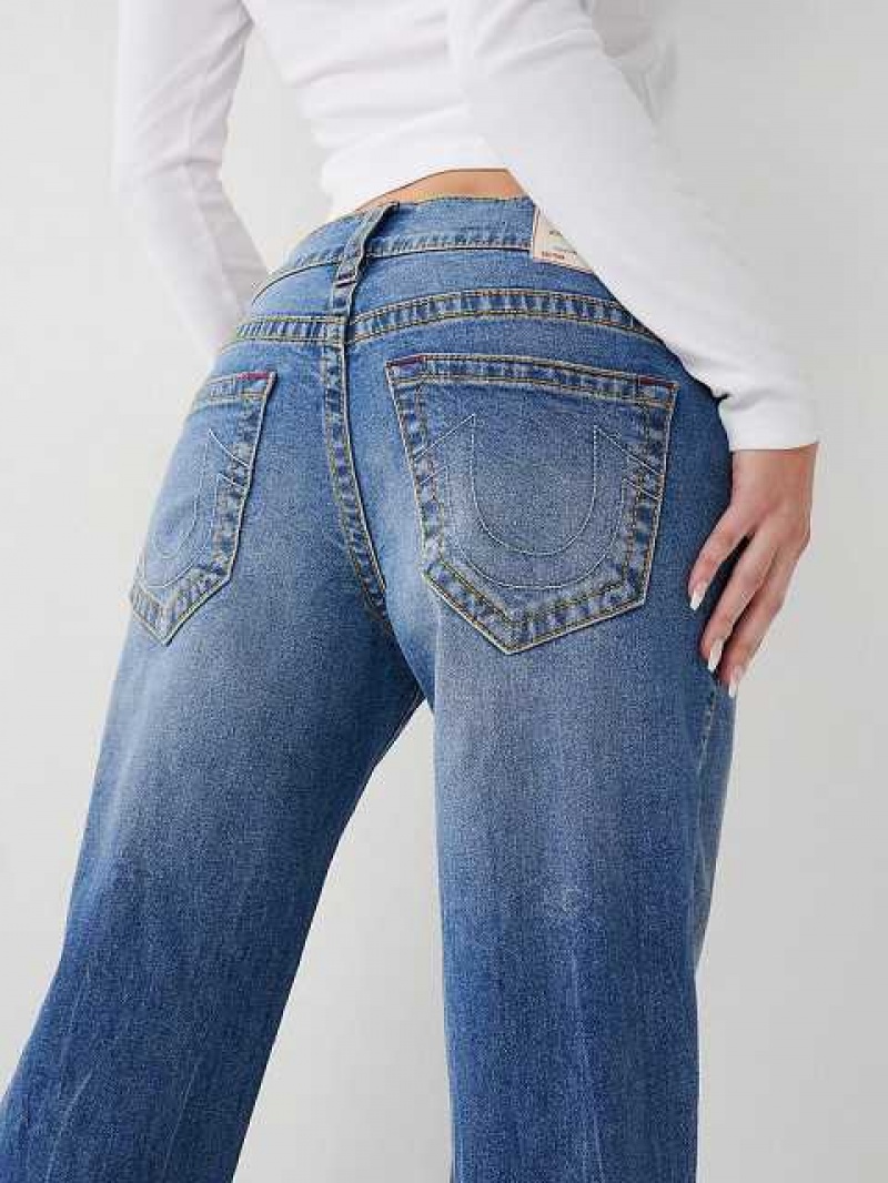 Relaxed Fit Jeans True Religion Ricki Mujer Azules | Colombia-LXUZDEF16