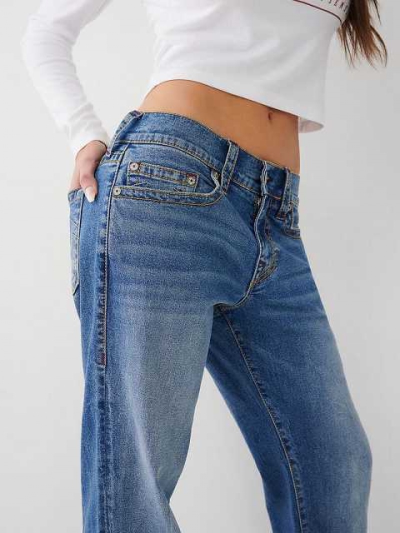 Relaxed Fit Jeans True Religion Ricki Mujer Azules | Colombia-LXUZDEF16