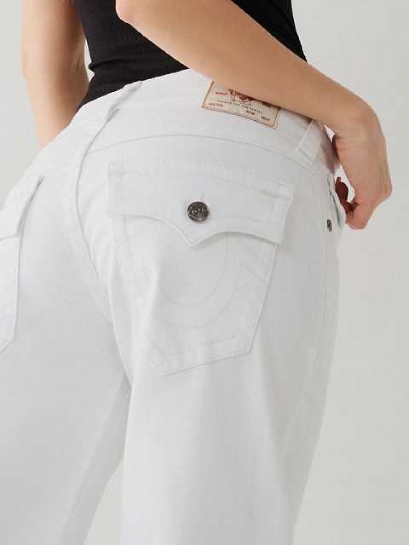 Relaxed Fit Jeans True Religion Ricki Mujer Blancas | Colombia-QORSTCK32