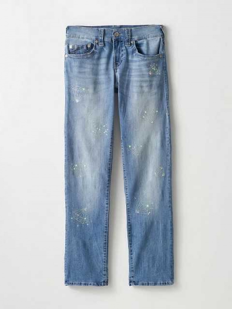 Relaxed Fit Jeans True Religion Tr X Dreezy Ricki Mujer Azules | Colombia-LPCGWOY85