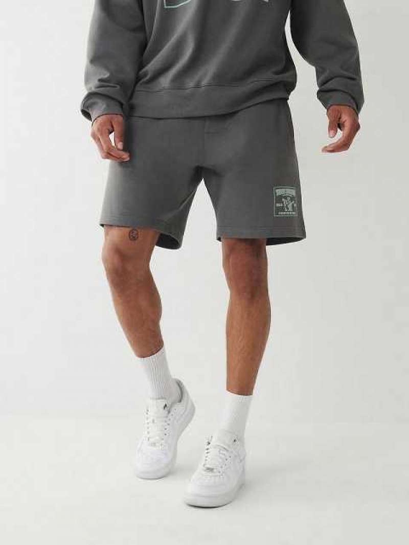 Short True Religion Relaxed Sweat Hombre Gris | Colombia-SCTANGK53