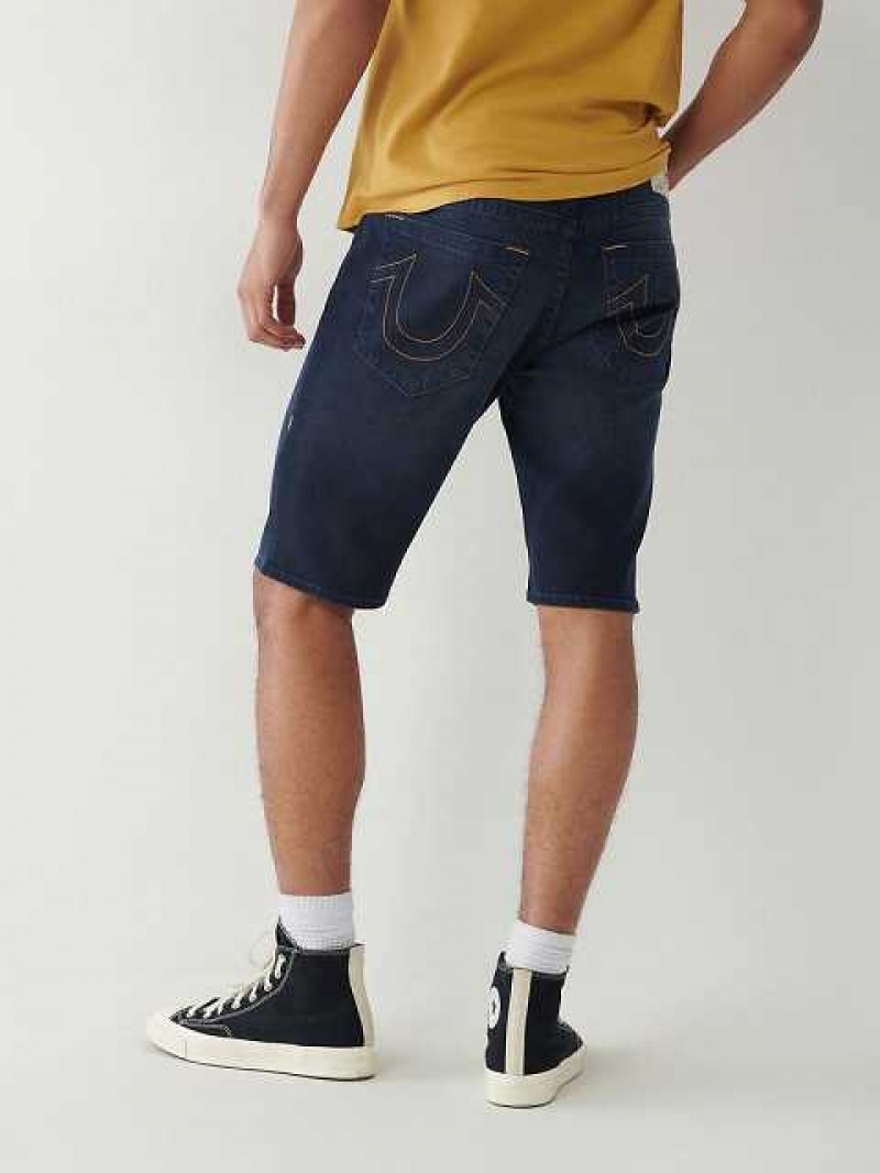 Short True Religion Ricky Directo Hombre Azul Marino | Colombia-WVXRJBH70