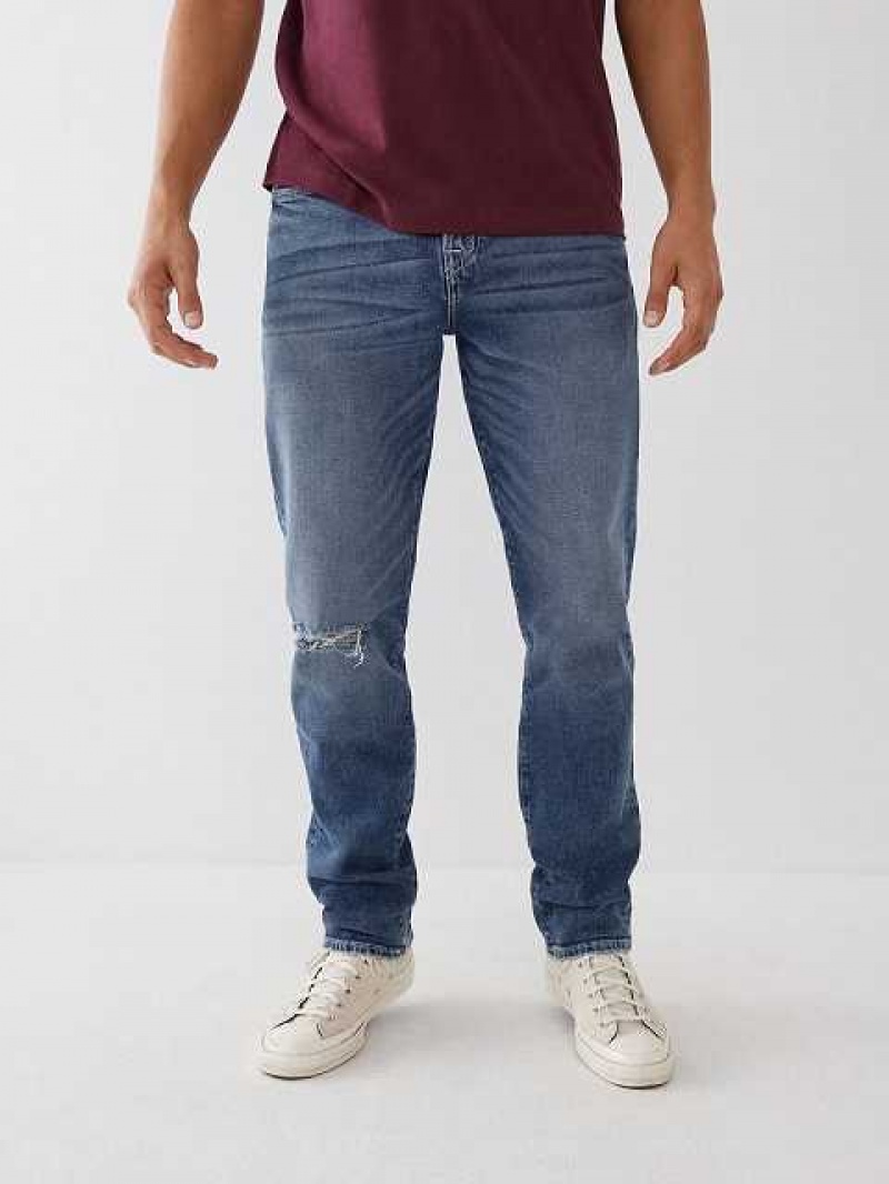 Slim Jeans True Religion Geno Renegade Hombre Azules | Colombia-KXAYTBM25