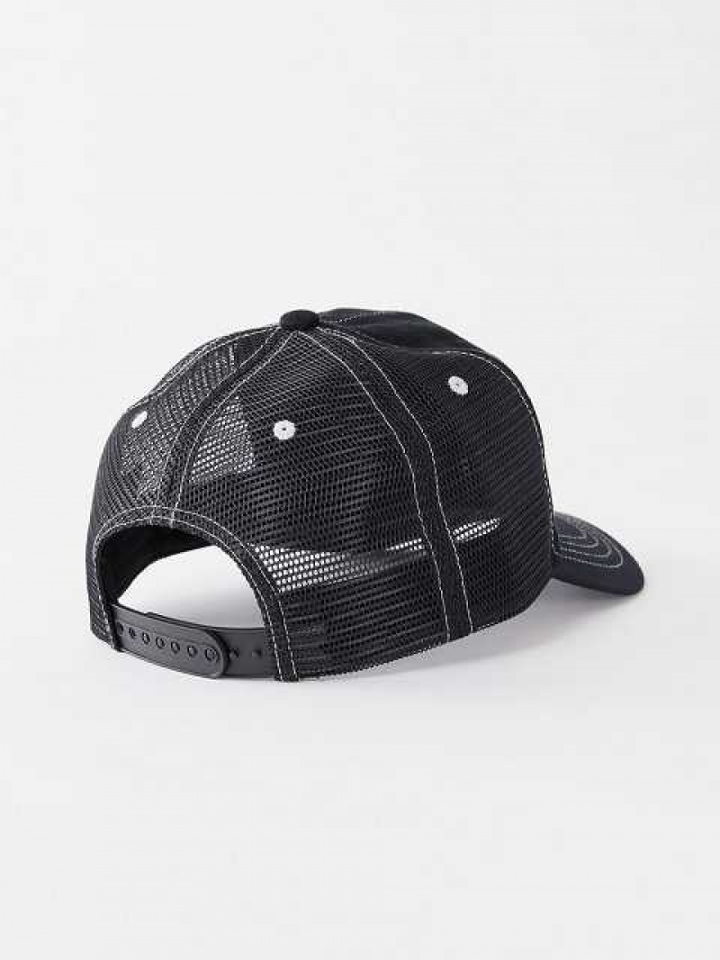 Sombrero True Religion Buddha Trucker Unisex Negras | Colombia-VJLHTKQ25