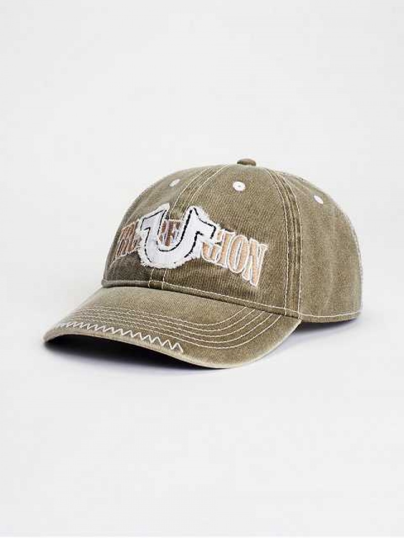 Sombrero True Religion Horseshoe Logo Unisex Verde | Colombia-KOYZMUT19