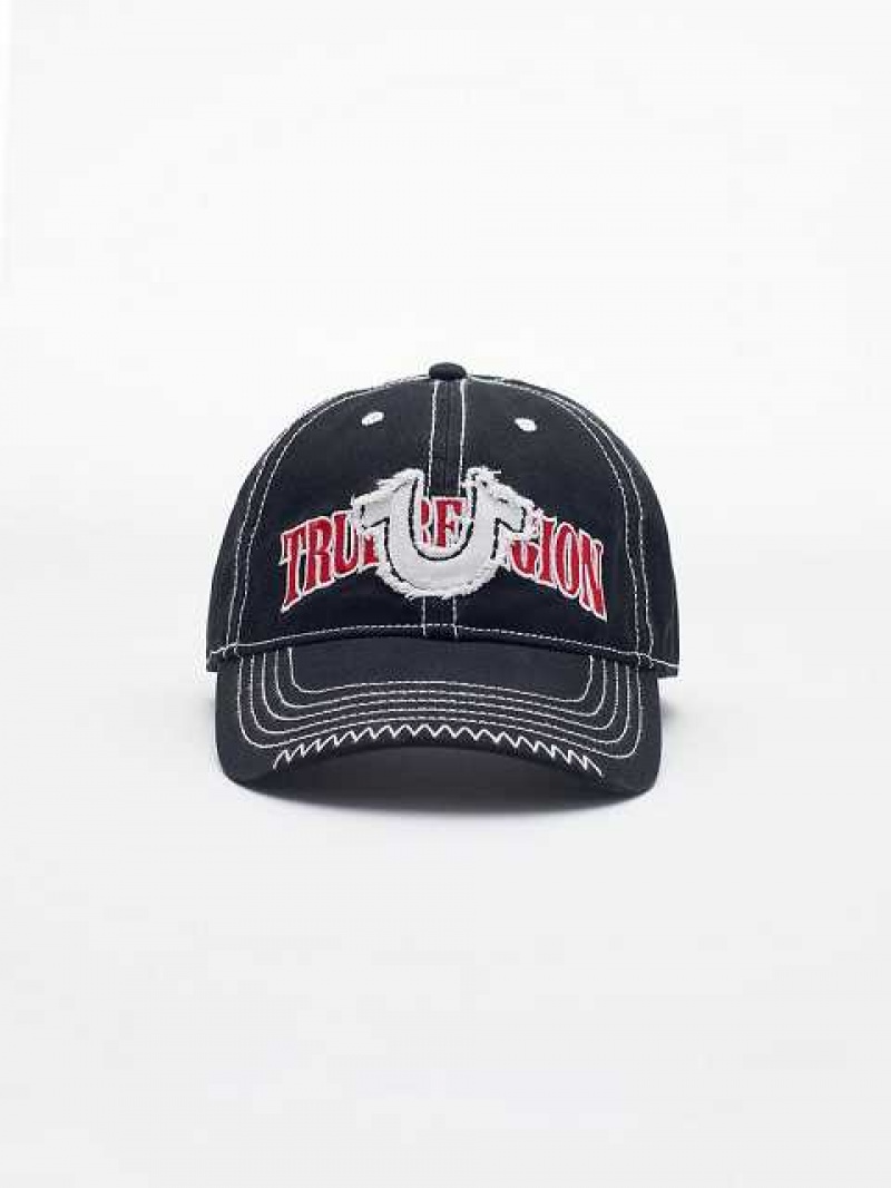 Sombrero True Religion Horseshoe Logo Unisex Negras | Colombia-BLVPOFU47