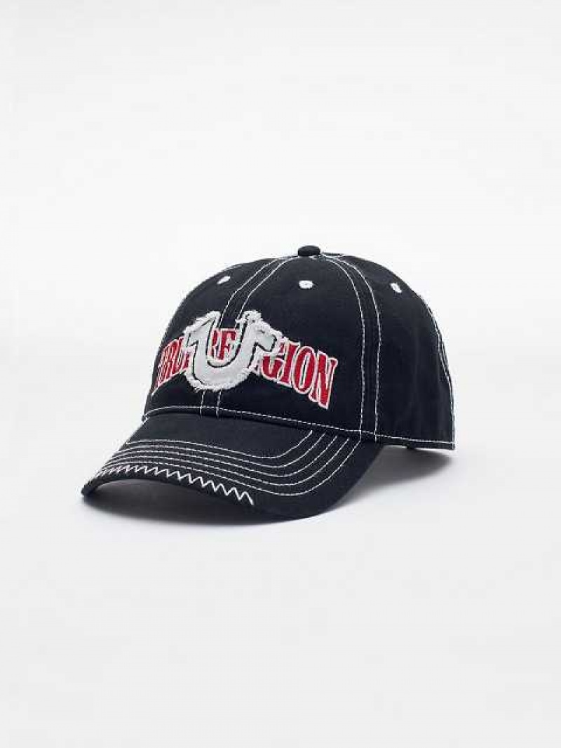 Sombrero True Religion Horseshoe Logo Unisex Negras | Colombia-BLVPOFU47