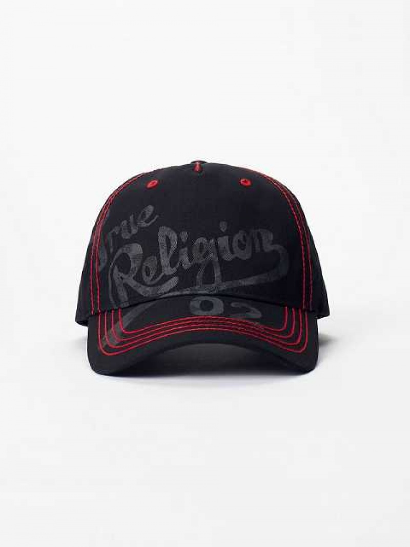 Sombrero True Religion True Logo Unisex Negras | Colombia-MENZWUC67