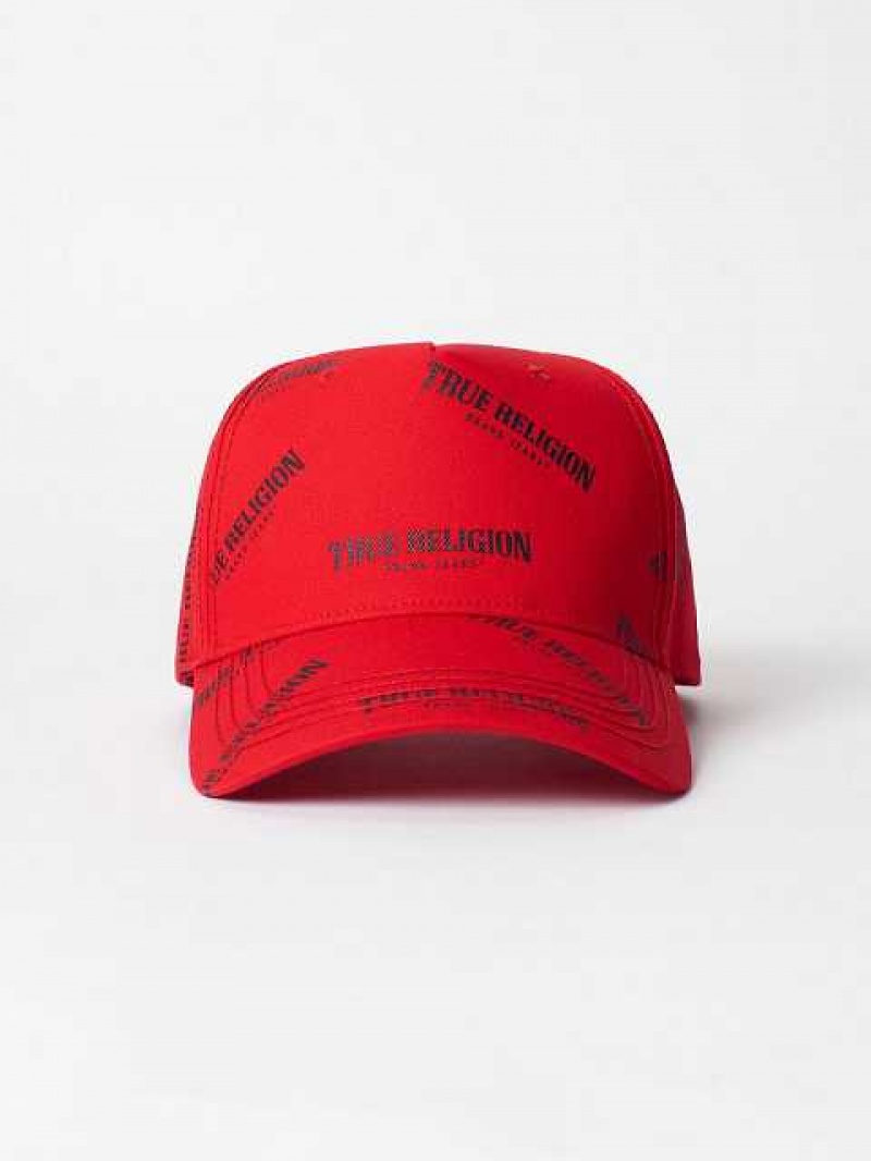 Sombrero True Religion True Logo Unisex Rojas | Colombia-RJMDSGU70