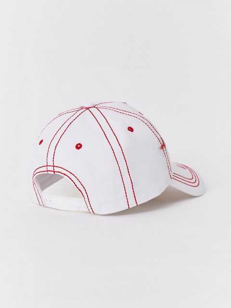 Sombrero True Religion Wing Logo Unisex Blancas | Colombia-FQNKJEA19