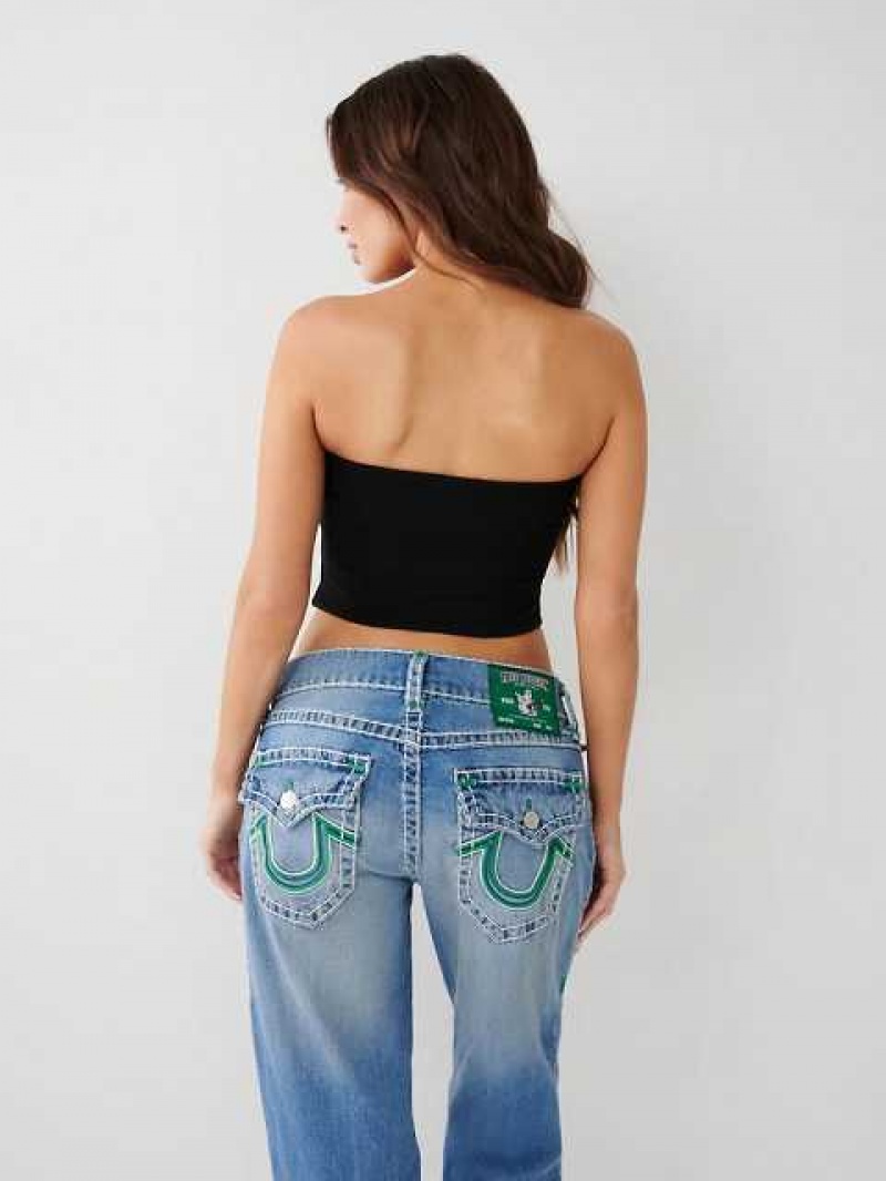 Tops True Religion Buddha Tube Mujer Negras | Colombia-QCYADZS03