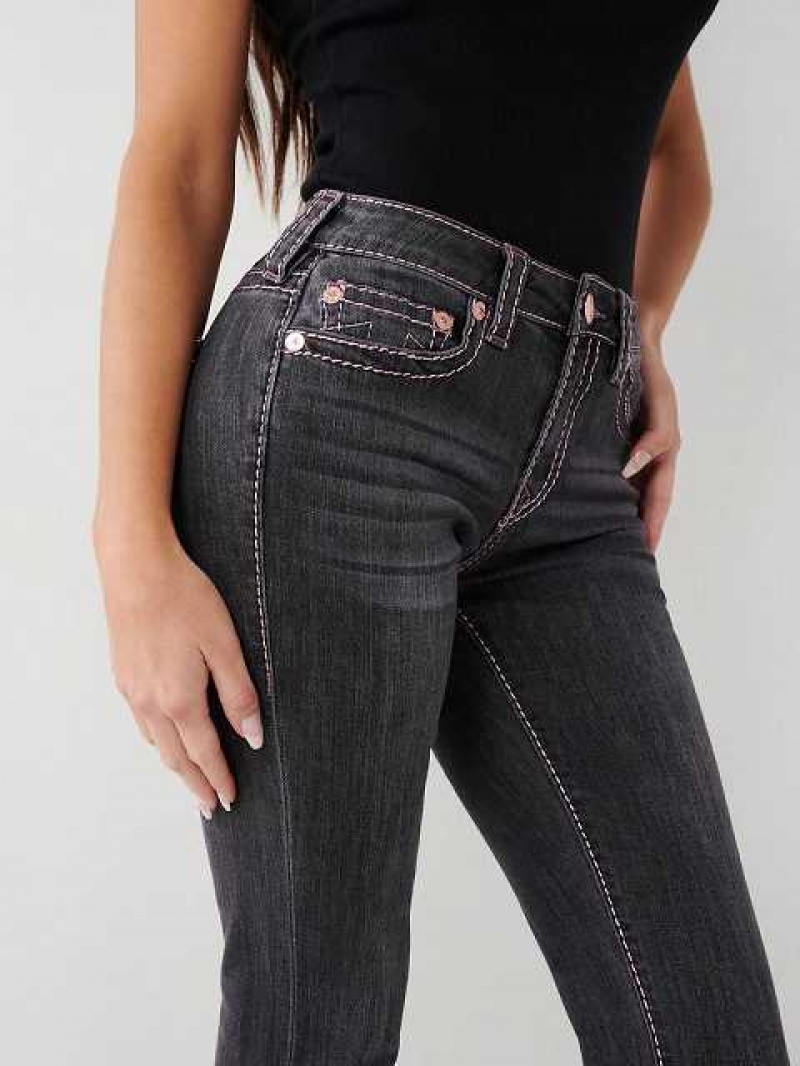 Vaqueros Bootcut True Religion Becca Big T Stitch Mujer Gris | Colombia-FZBSJYC96