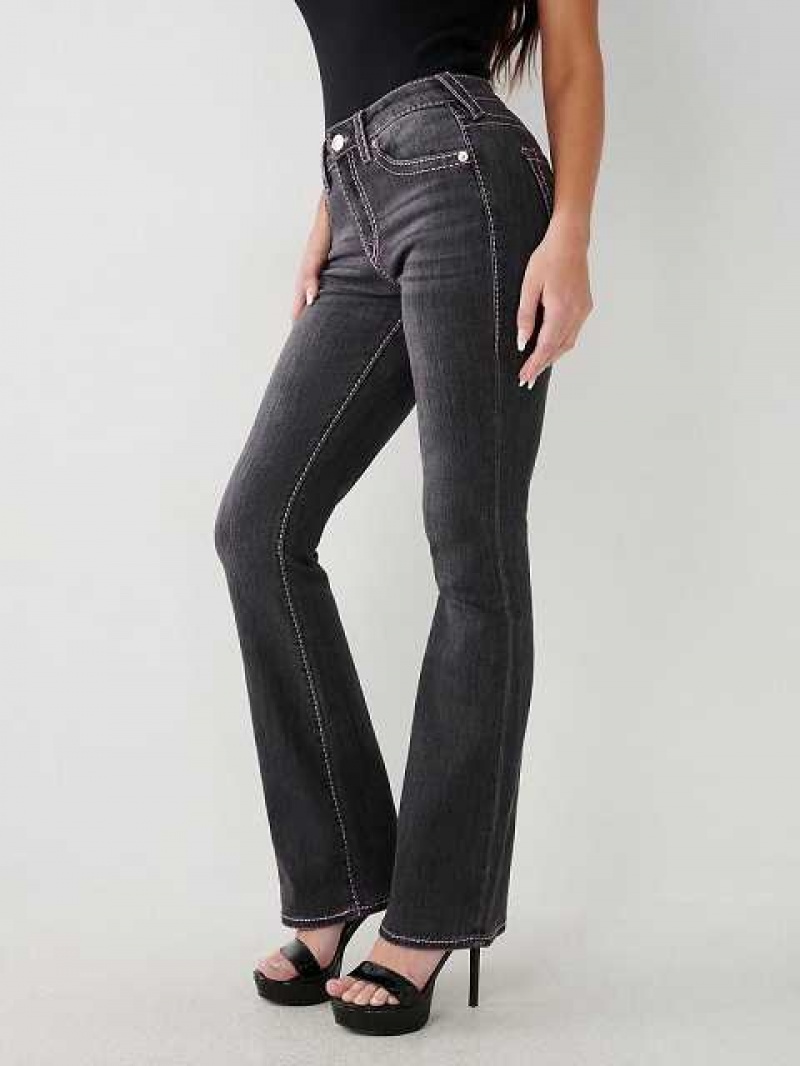 Vaqueros Bootcut True Religion Becca Big T Stitch Mujer Gris | Colombia-FZBSJYC96