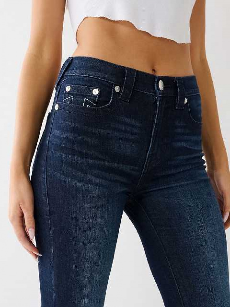 Vaqueros Bootcut True Religion Becca High Rise Mujer Azul Marino | Colombia-KBIZEWL76