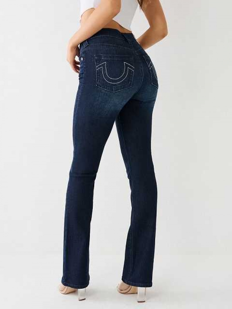 Vaqueros Bootcut True Religion Becca High Rise Mujer Azul Marino | Colombia-KBIZEWL76