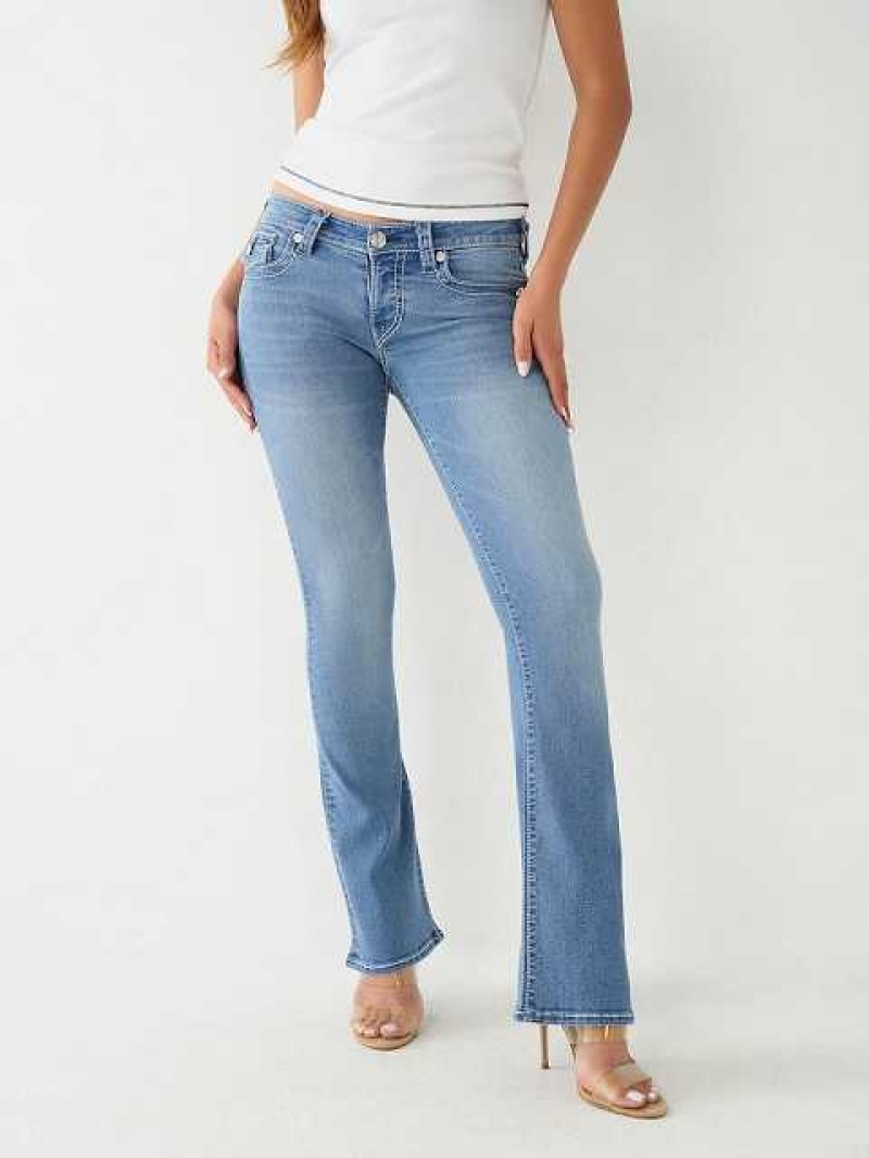 Vaqueros Bootcut True Religion Becca Low Rise Mujer Azules | Colombia-ZCUYQRK43