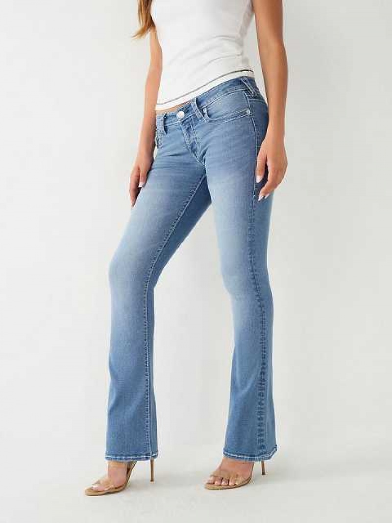 Vaqueros Bootcut True Religion Becca Low Rise Mujer Azules | Colombia-ZCUYQRK43