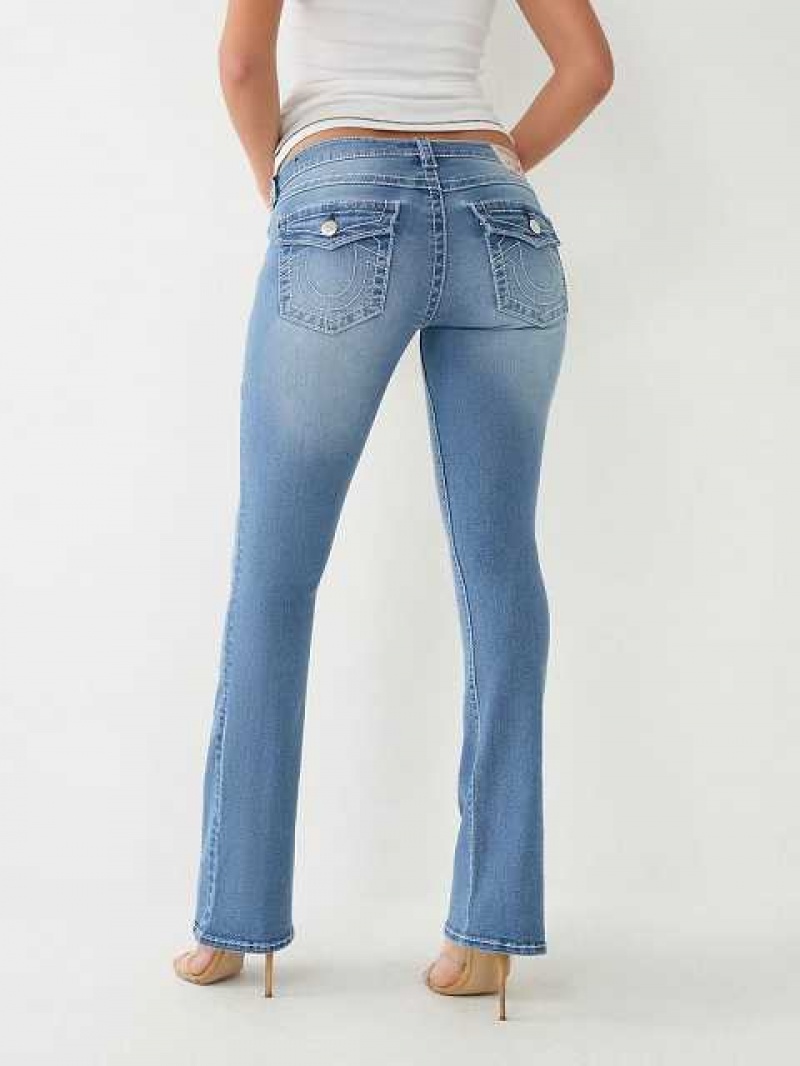 Vaqueros Bootcut True Religion Becca Low Rise Mujer Azules | Colombia-ZCUYQRK43