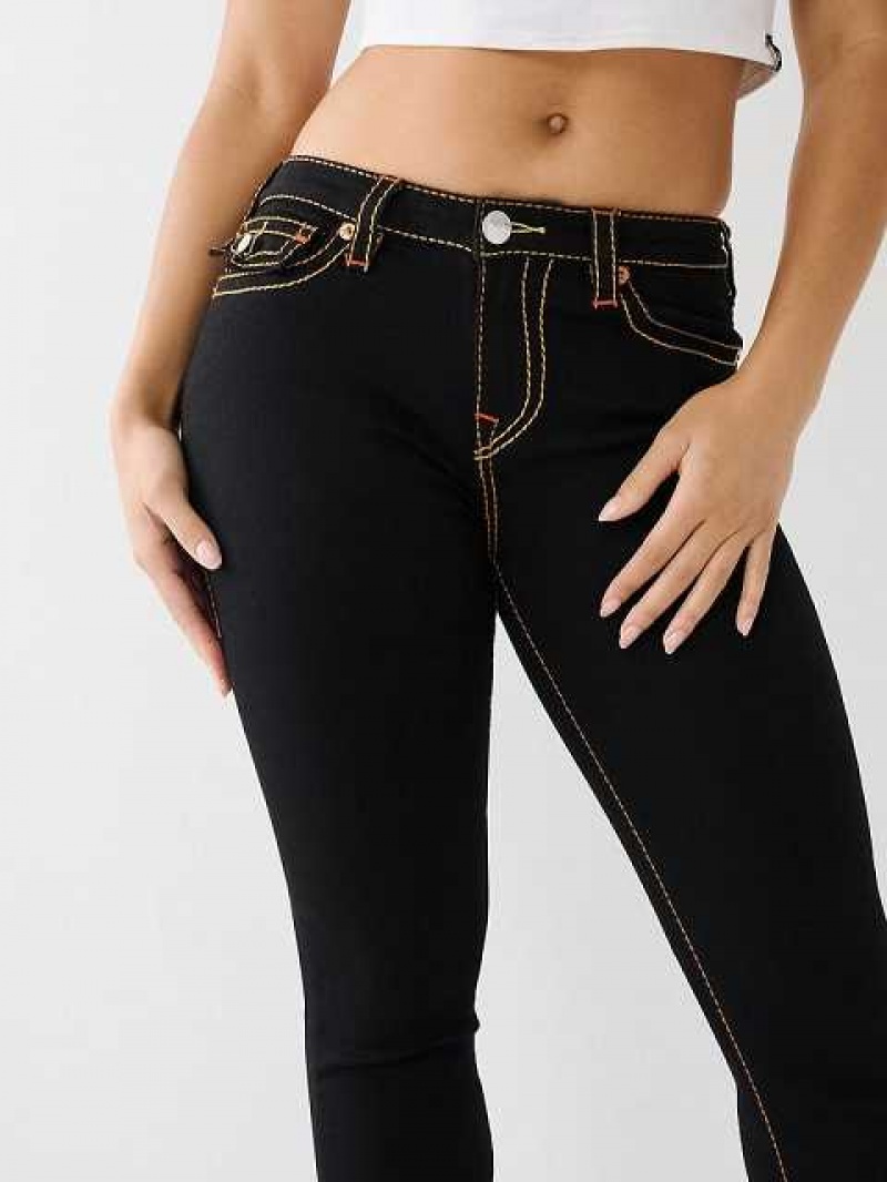 Vaqueros Bootcut True Religion Becca Mid Rise Mujer Negras | Colombia-FQIKSCD20