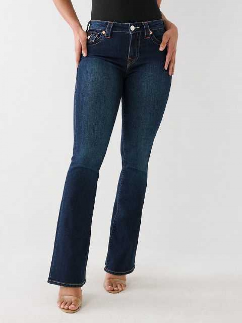 Vaqueros Bootcut True Religion Becca Mujer Azules Oscuro | Colombia-XTDJCVW98