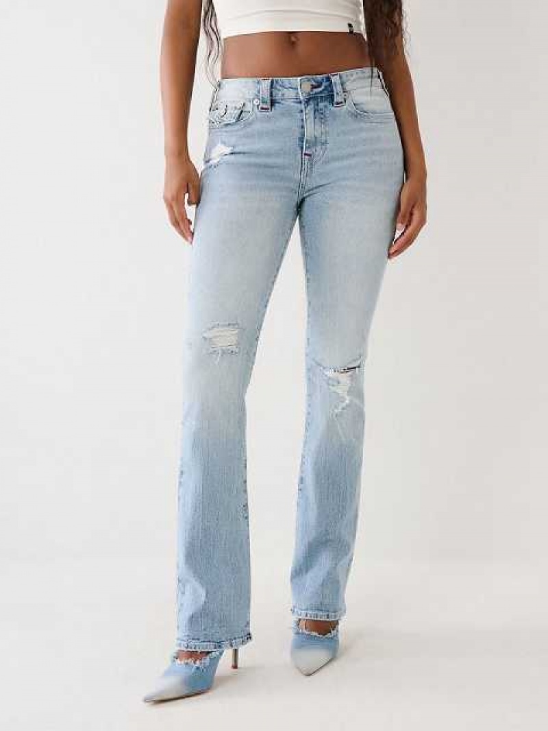 Vaqueros Bootcut True Religion Becca Mujer Azules Claro | Colombia-SVMEKCY35