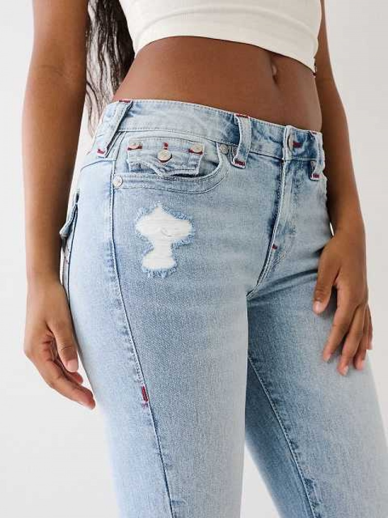 Vaqueros Bootcut True Religion Becca Mujer Azules Claro | Colombia-SVMEKCY35