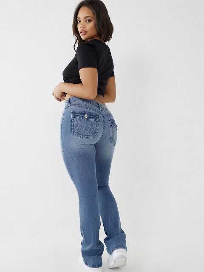 Vaqueros Bootcut True Religion Becca Mujer Azules Claro | Colombia-MSCZDXW10