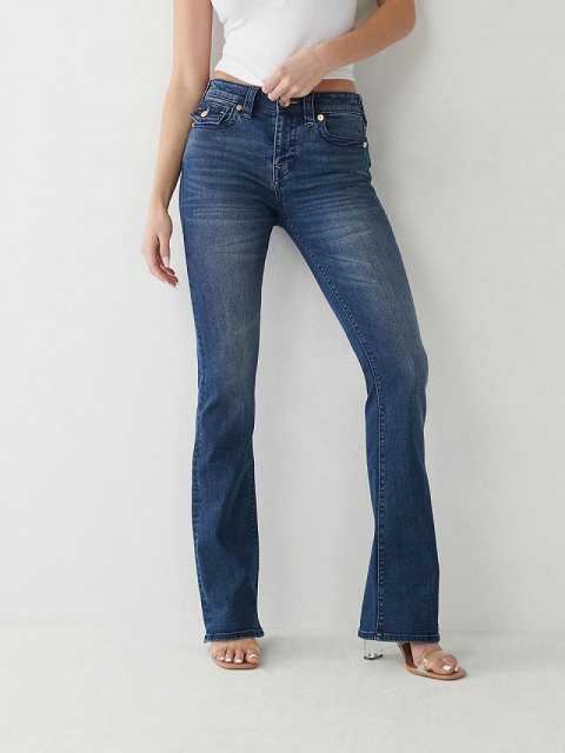 Vaqueros Bootcut True Religion Becca Mujer Azul Marino | Colombia-BRLFAWN34