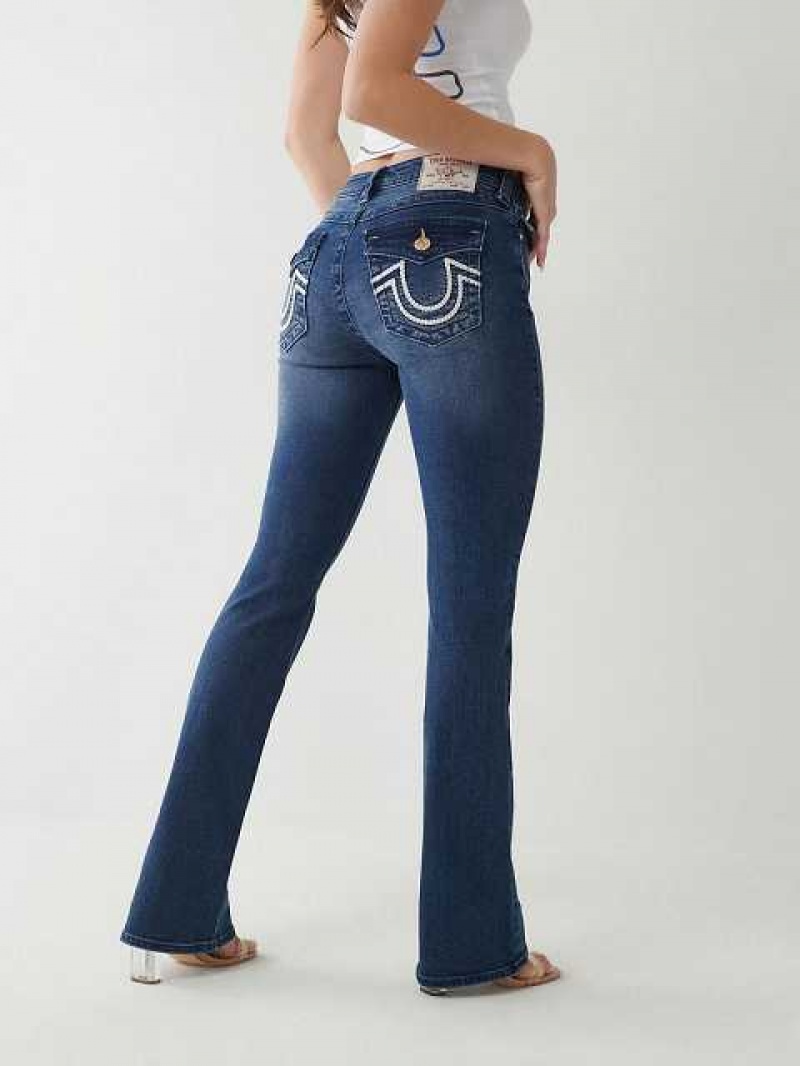 Vaqueros Bootcut True Religion Becca Mujer Azul Marino | Colombia-BRLFAWN34