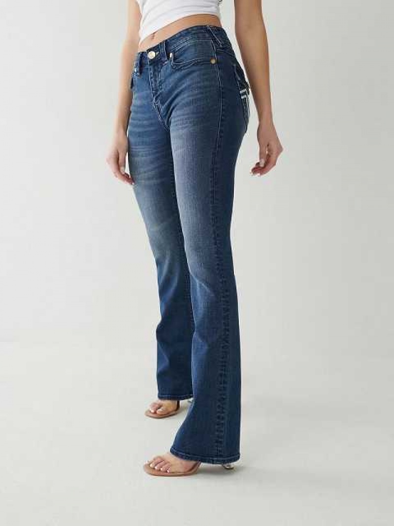 Vaqueros Bootcut True Religion Becca Mujer Azul Marino | Colombia-BRLFAWN34