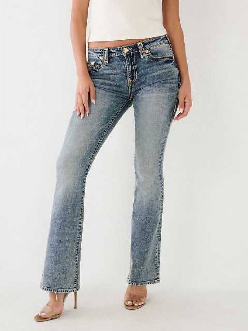 Vaqueros Bootcut True Religion Becca Stitch Mujer Azules | Colombia-ICLKNPZ13