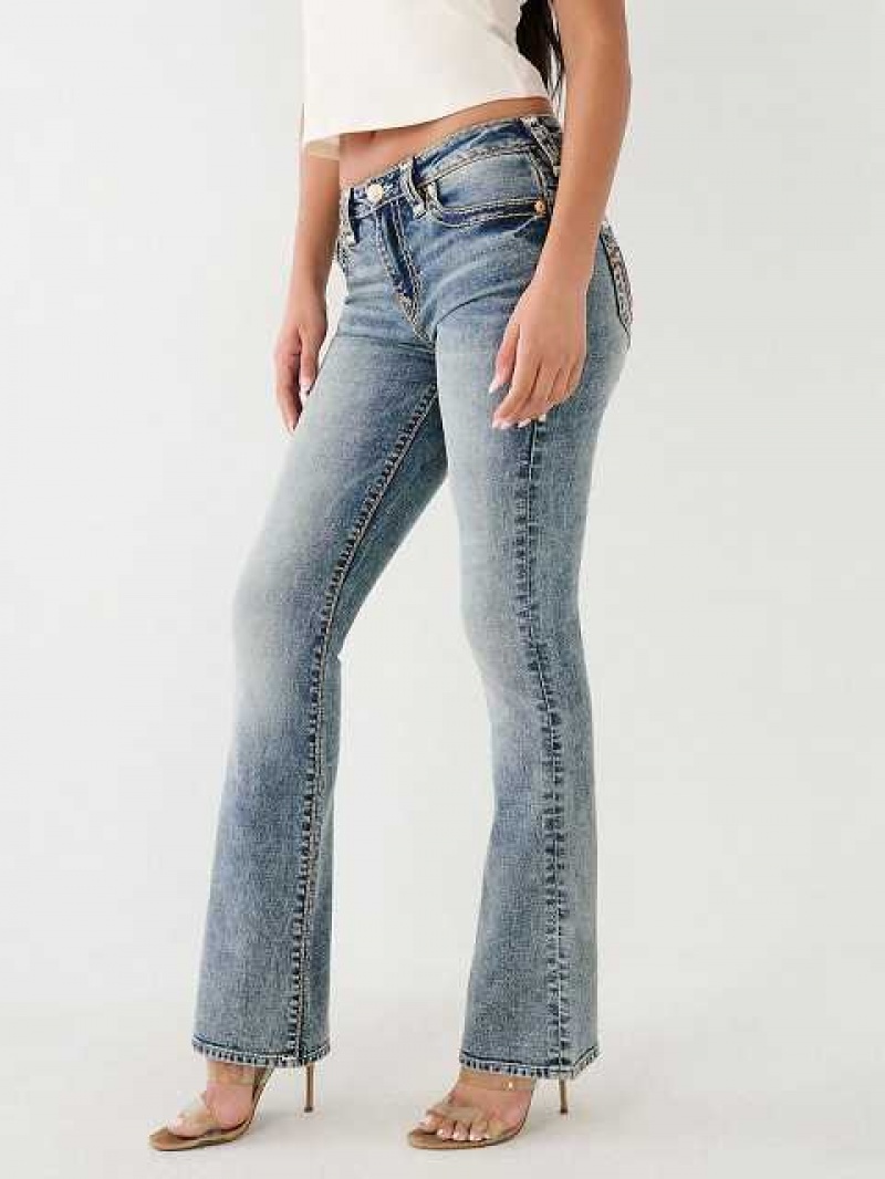 Vaqueros Bootcut True Religion Becca Stitch Mujer Azules | Colombia-ICLKNPZ13