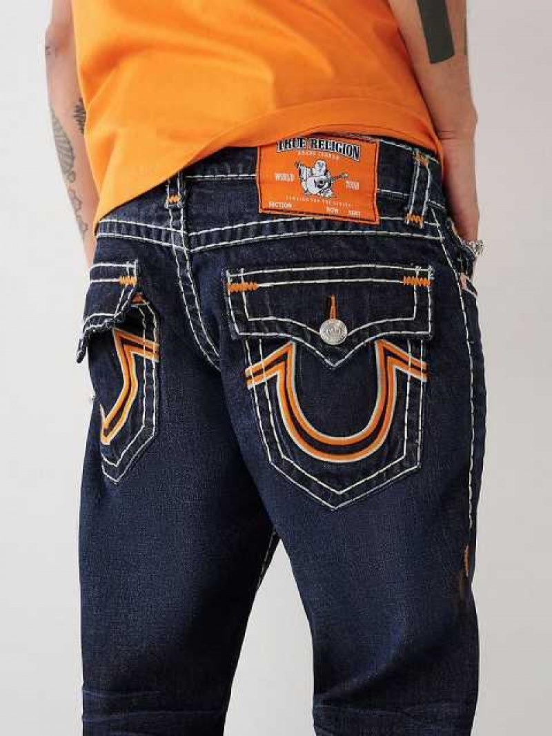 Vaqueros Bootcut True Religion Billy Double Raised Hs Hombre Azules Oscuro | Colombia-KYNBSVX42