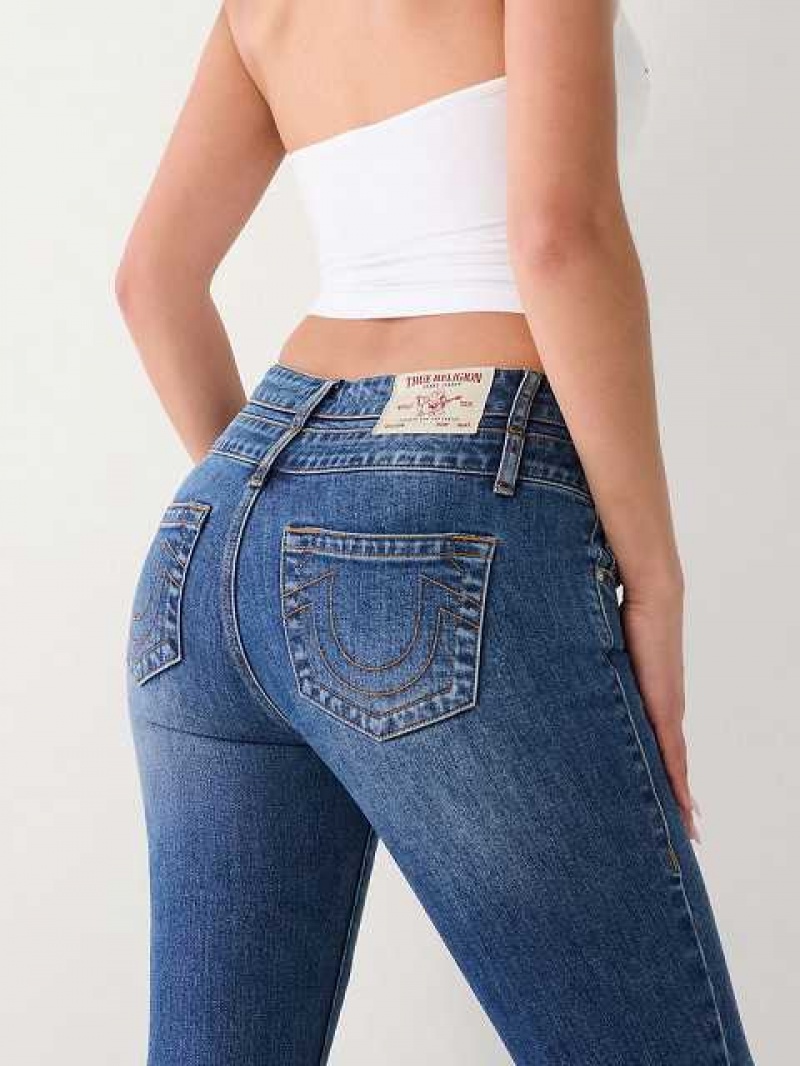 Vaqueros Bootcut True Religion Double Waisted Mujer Azules | Colombia-FNXYQLC85