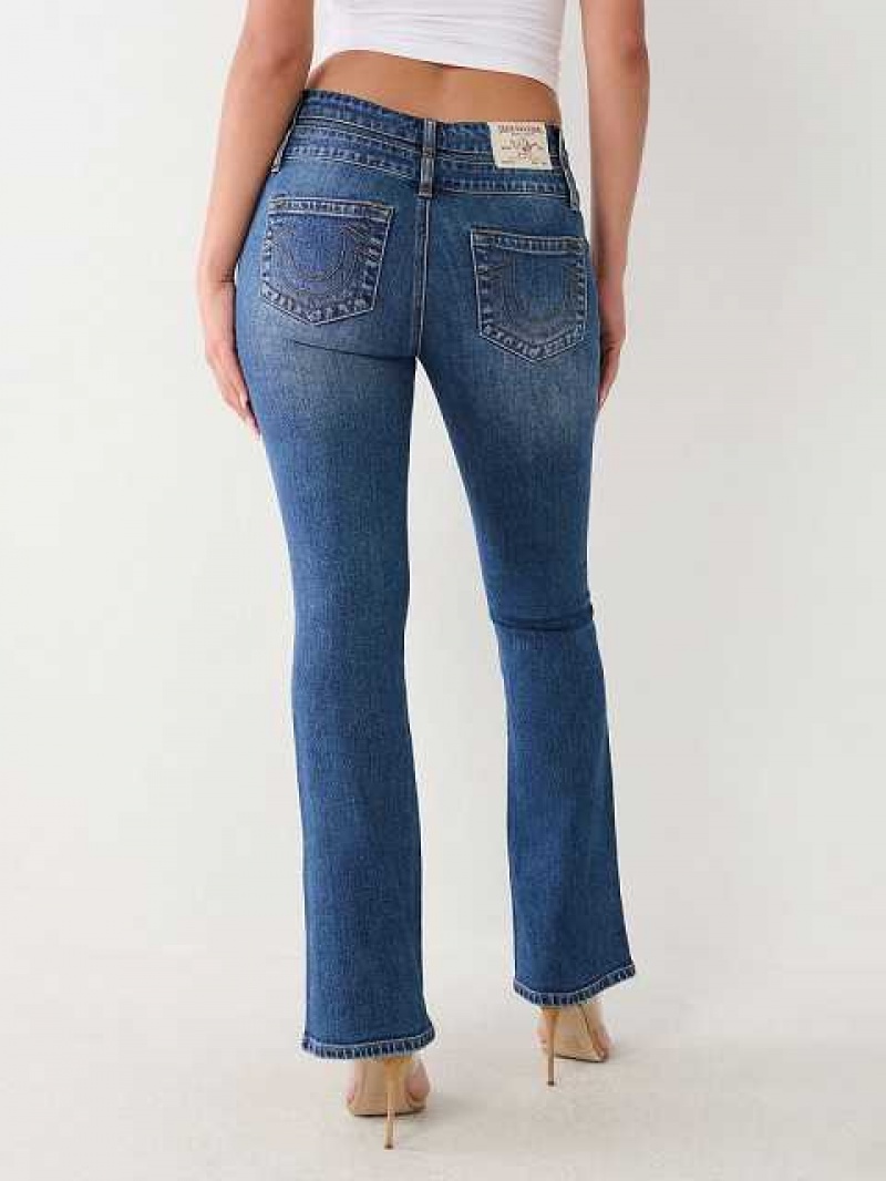 Vaqueros Bootcut True Religion Double Waisted Mujer Azules | Colombia-FNXYQLC85