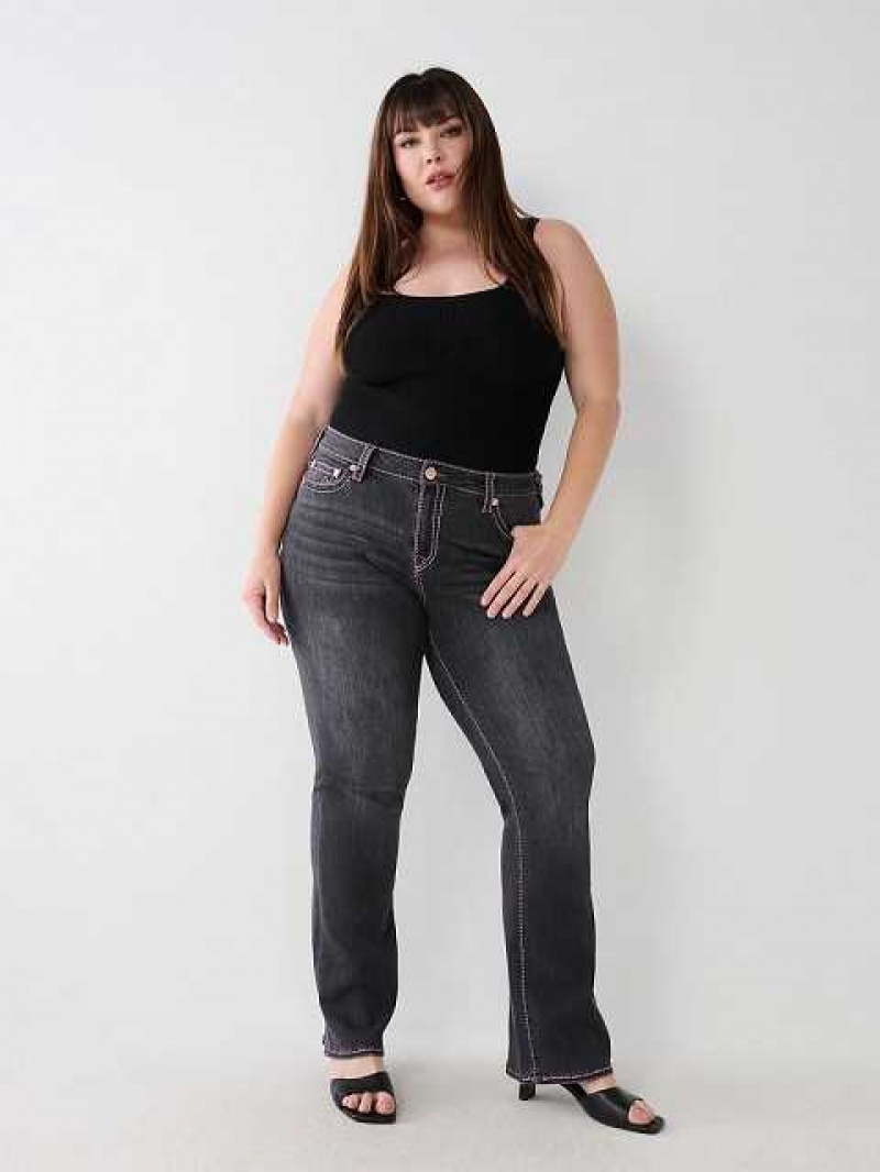 Vaqueros Bootcut True Religion Plus Becca Stitch Mujer Gris | Colombia-NZKYVMO86