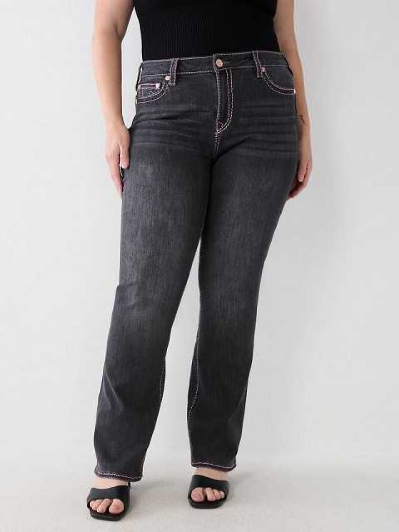 Vaqueros Bootcut True Religion Plus Becca Stitch Mujer Gris | Colombia-NZKYVMO86