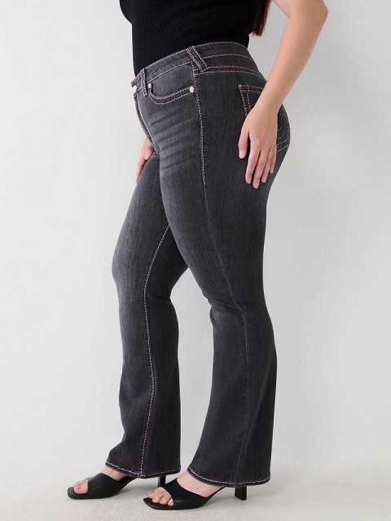 Vaqueros Bootcut True Religion Plus Becca Stitch Mujer Gris | Colombia-NZKYVMO86