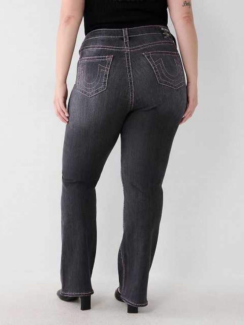 Vaqueros Bootcut True Religion Plus Becca Stitch Mujer Gris | Colombia-NZKYVMO86