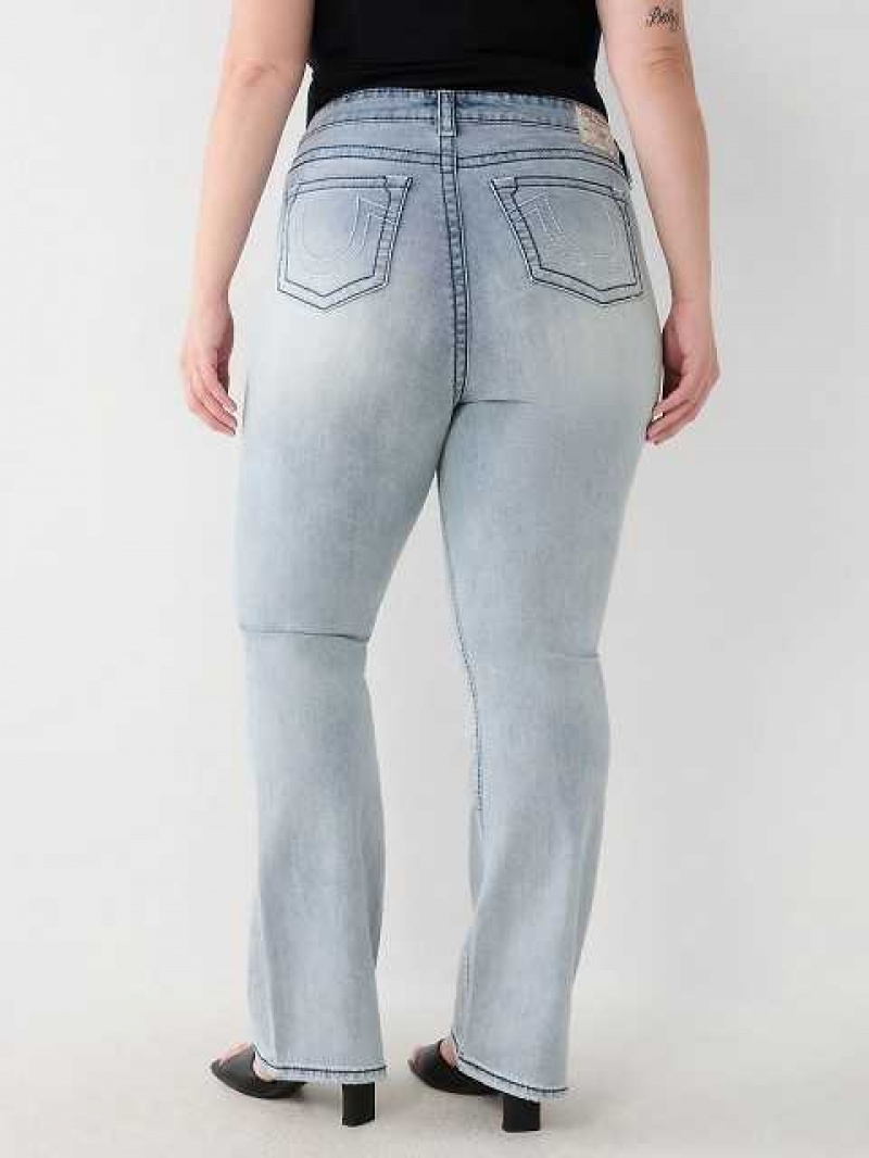 Vaqueros Bootcut True Religion Plus Becca Stitch Mujer Aquarius | Colombia-BPOTCYJ26