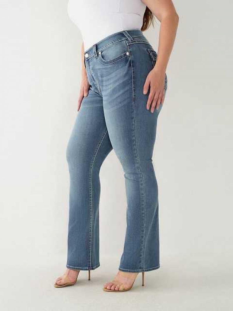 Vaqueros Bootcut True Religion Plus Becca Stitch Mujer Azules | Colombia-SMZENVQ26