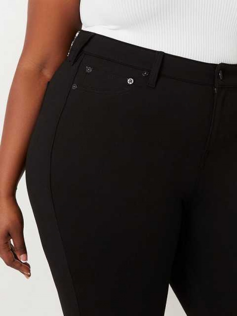 Vaqueros Bootcut True Religion Plus Becca Ponte Pant Mujer Negras | Colombia-PGUYNCR02